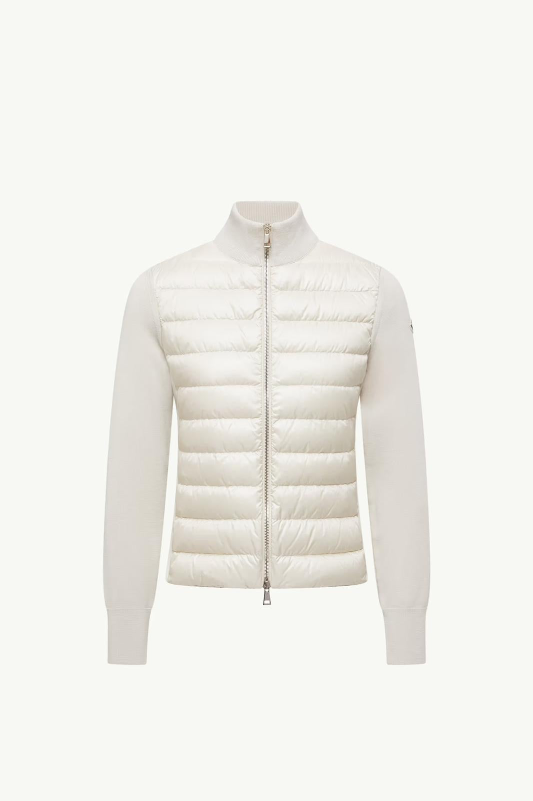 Cardigan zippé matelassé- Moncler