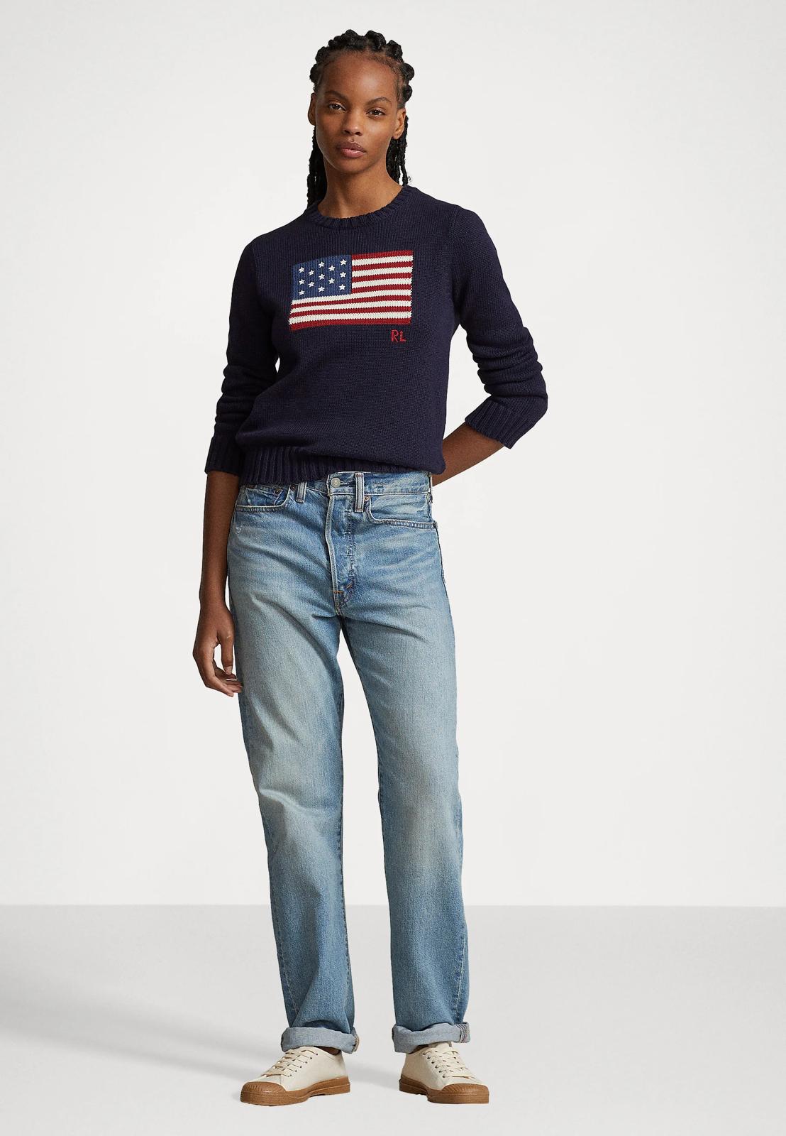 Flag cotton crewneck jumper - Polo Ralph Lauren
