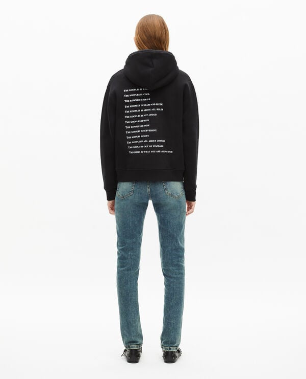 Sweatshirt à capuche “What Is” – The Kooples