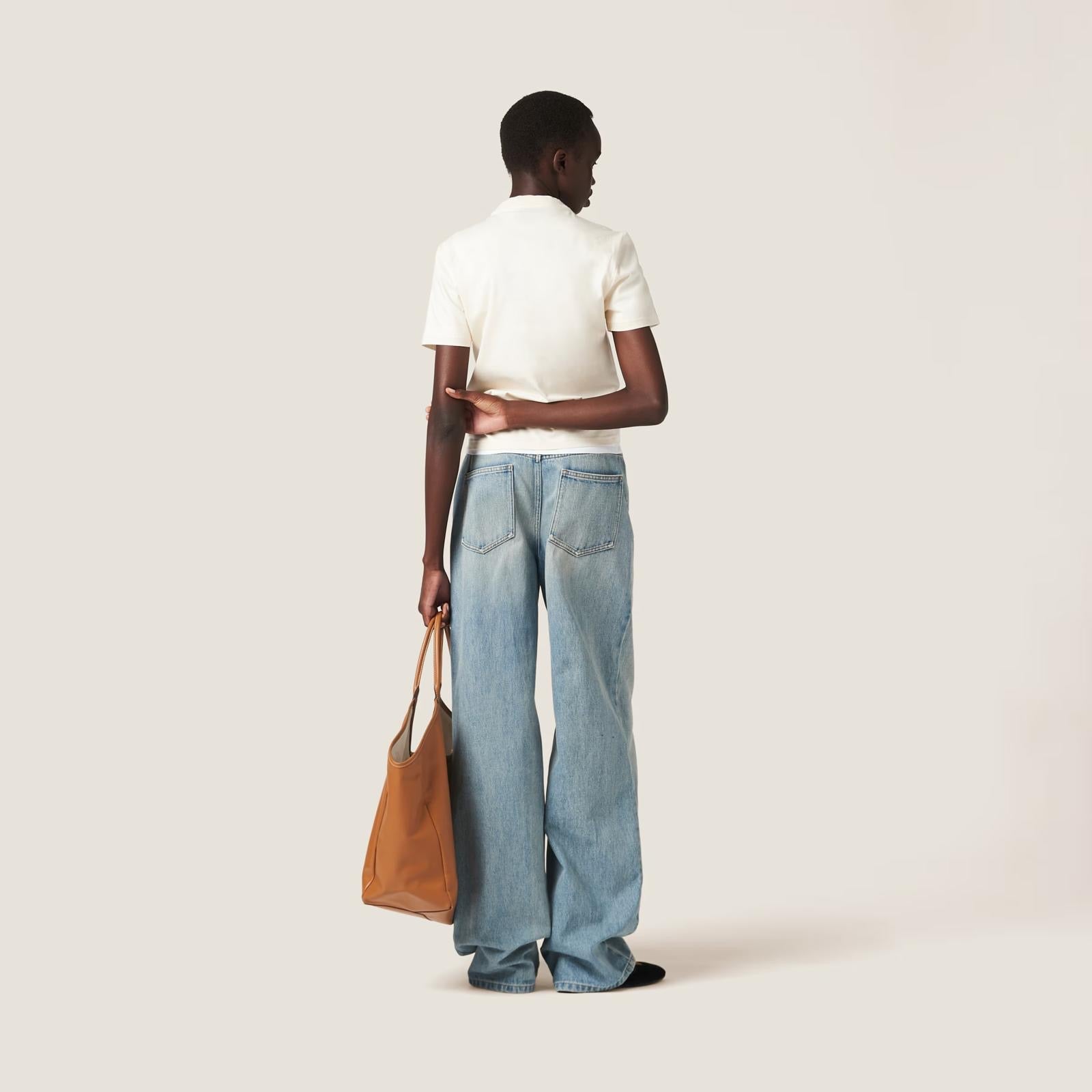 T-shirt en jersey – Miu Miu